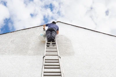 Peinture extérieure à Augicourt — façades et ravalement